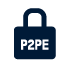 Icon P2PE Sicherheit